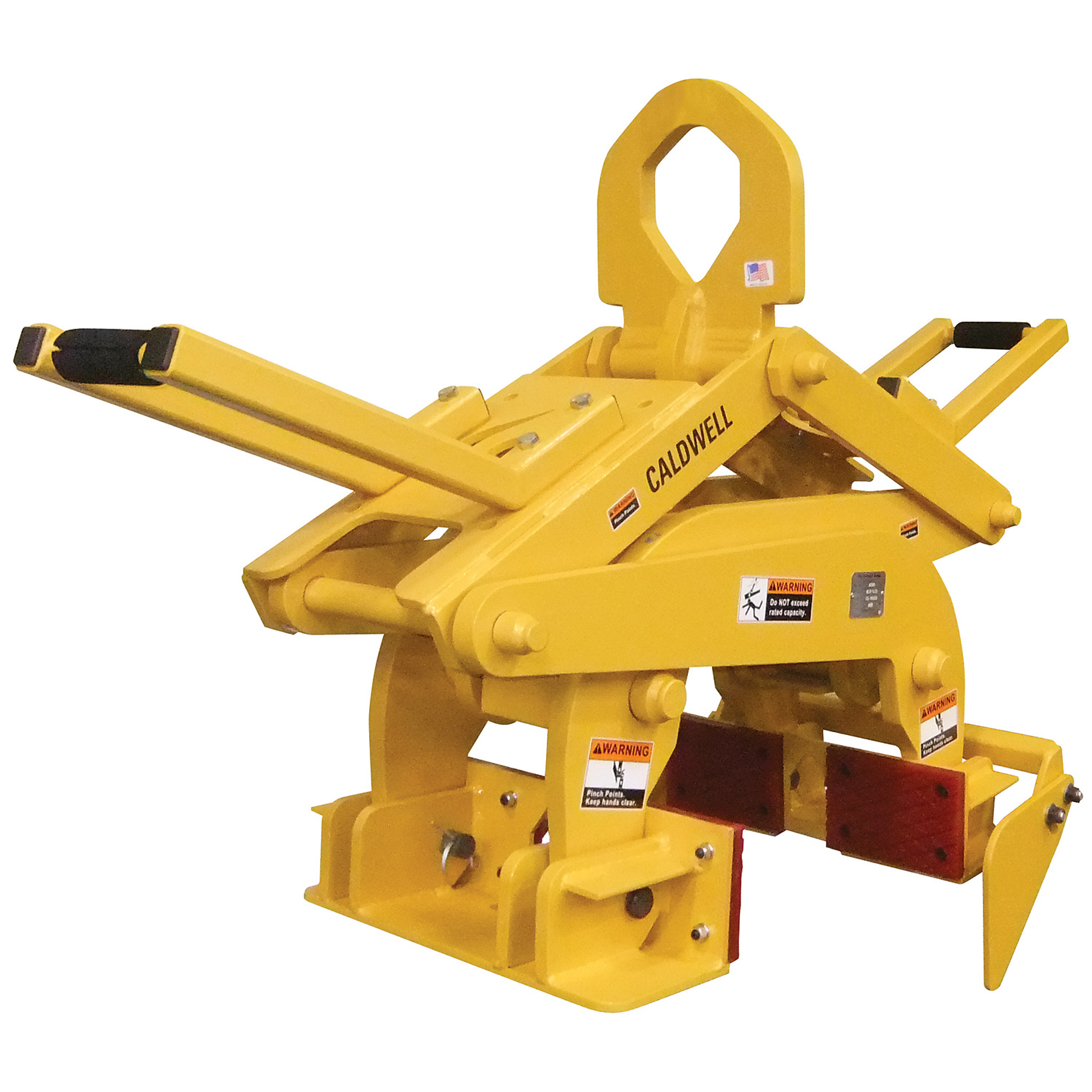 Caldwell Model BLG - Concrete Barrier Grabs, Capacity 8500 lb, Pad Material Polyurethane, Max. Load Width 12 in, Model# BLG-4.1/4